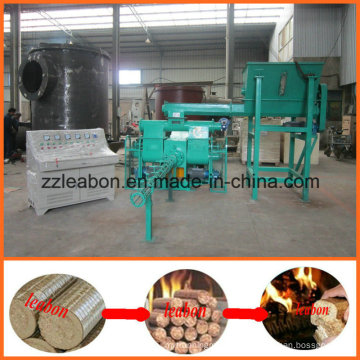 Piston Type Wood Sawdust Briquette Machine